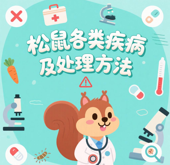 松鼠各类疾病及处理方法-易客萌宠官网