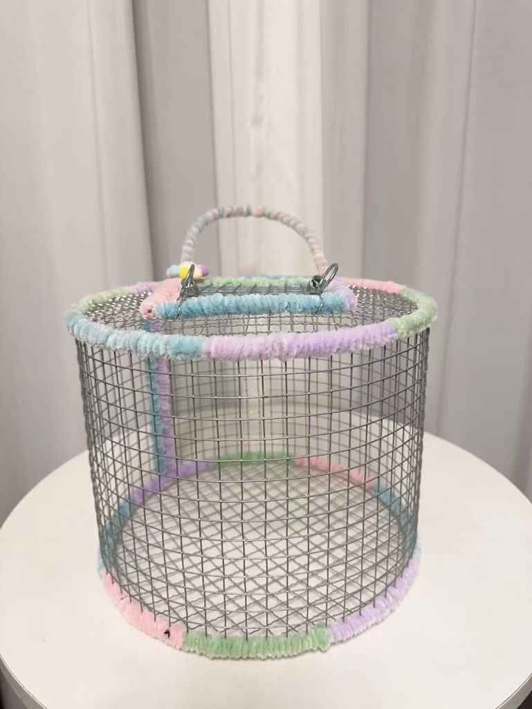 图片[8]-全网首发！专为松鼠精心设计的【纯手工编织防卡脚加固加密外带跑笼】-易客萌宠官网