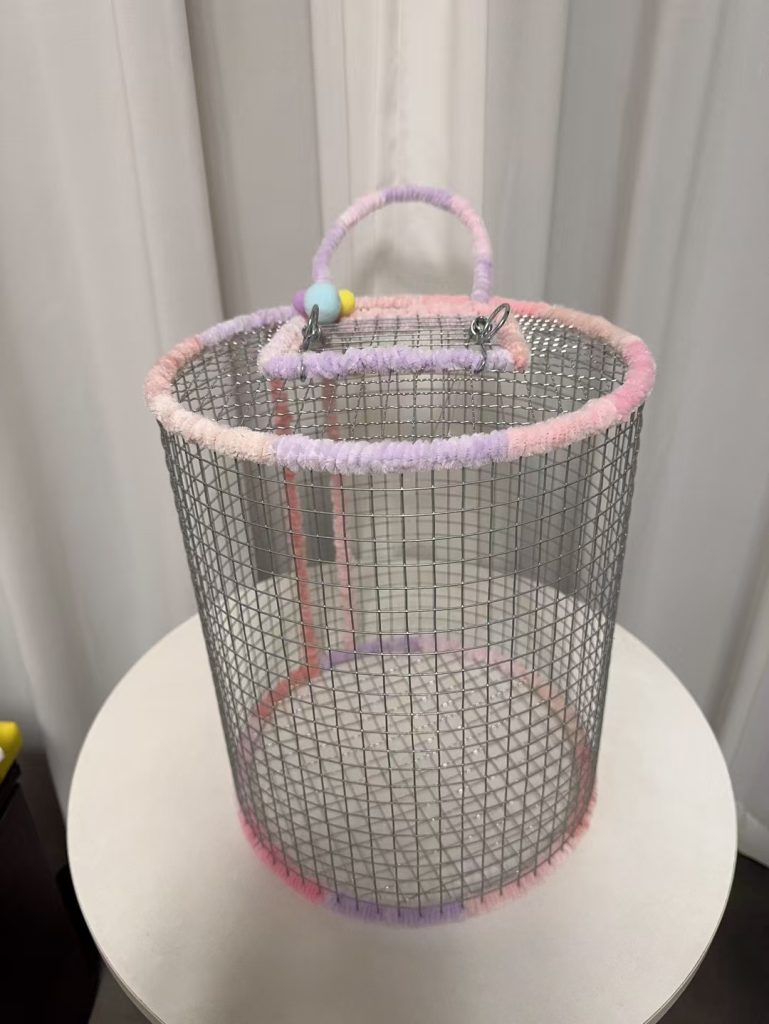 图片[7]-全网首发！专为松鼠精心设计的【纯手工编织防卡脚加固加密外带跑笼】-易客萌宠官网