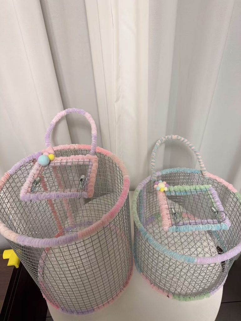 图片[6]-全网首发！专为松鼠精心设计的【纯手工编织防卡脚加固加密外带跑笼】-易客萌宠官网