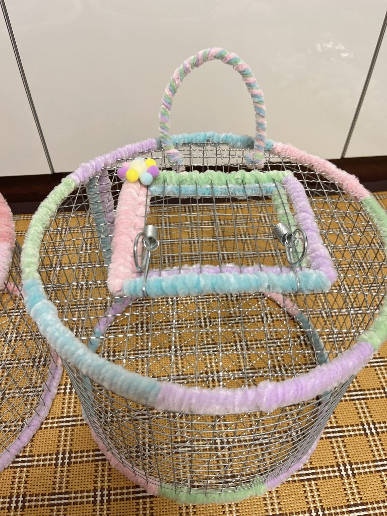 图片[9]-全网首发！专为松鼠精心设计的【纯手工编织防卡脚加固加密外带跑笼】-易客萌宠官网